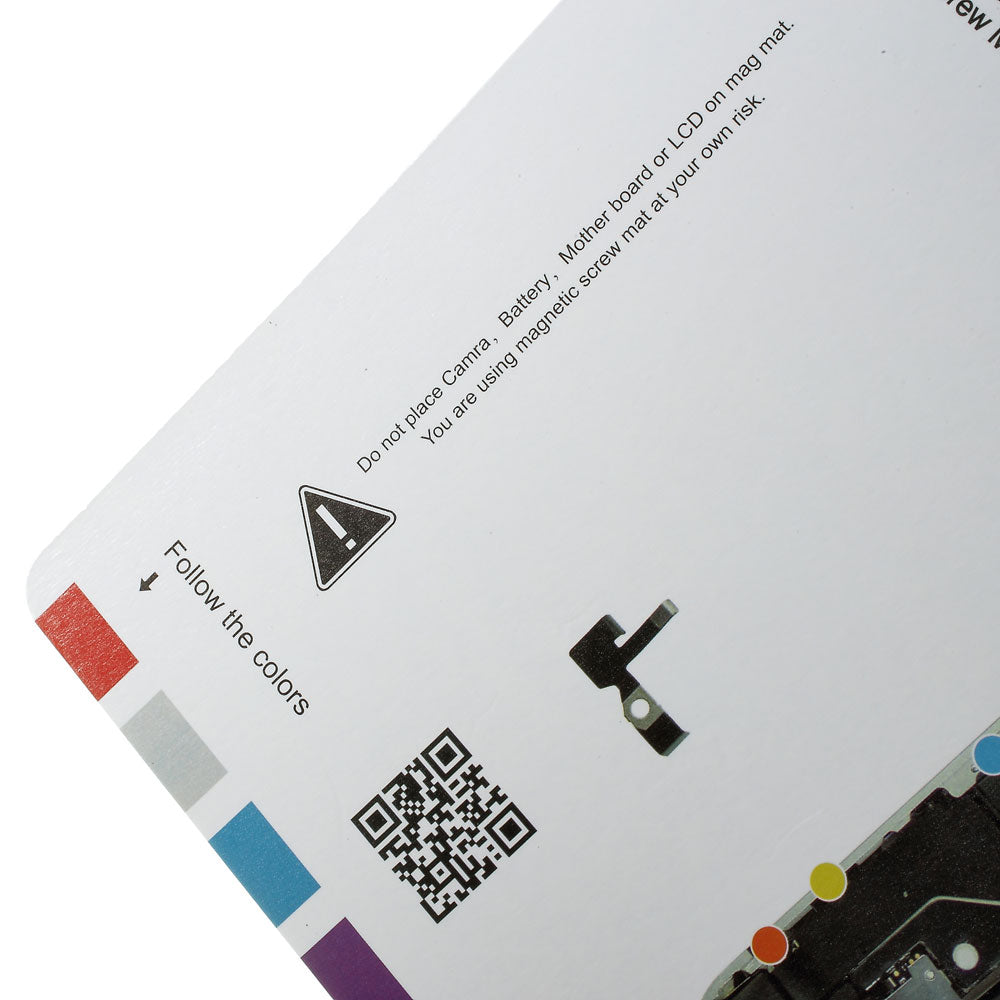 2mm Professional Magnetic Pad Screw Keeper Mat for iPhone 4, Size: 20 x 20cm