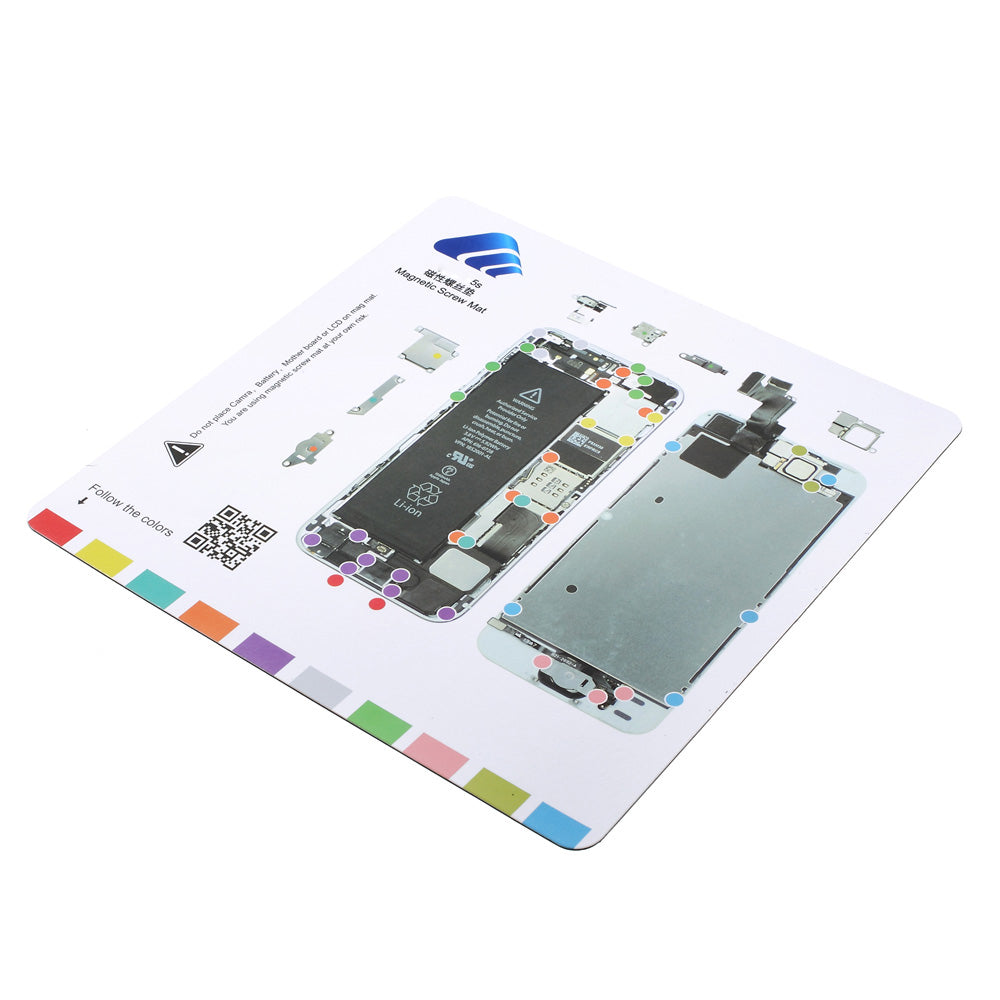 Professional Magnetic Screw Keeper Mat for iPhone 5s