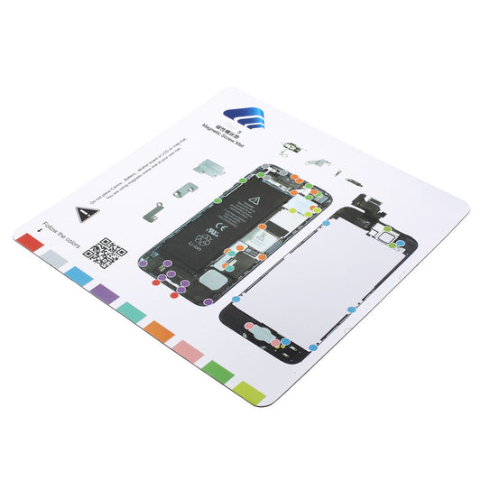 Uniqkart for iPhone 5 Professional Magnetic Screw Keeper Mat Helping Repair Tool