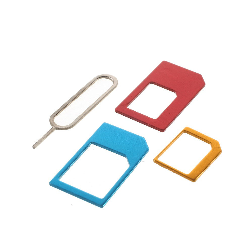 Pry Screwdriver Opening Repair Tools Kit with SIM Card Adapters for iPhone 6/6 Plus/5s/5/4s/4 Etc