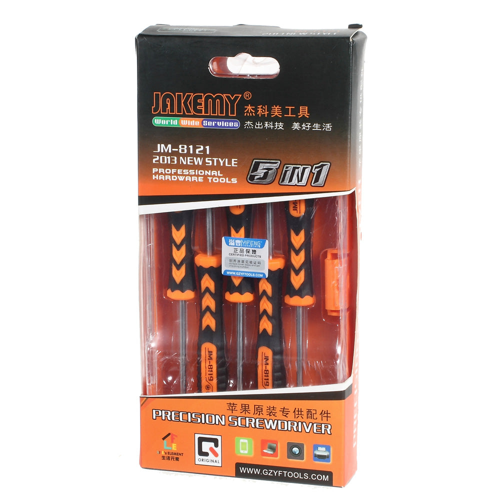 Jakemy JM-8121 5-in-1 Professional Screwdriver Set for iPhone 6 / 6 Plus / 5 / 5s