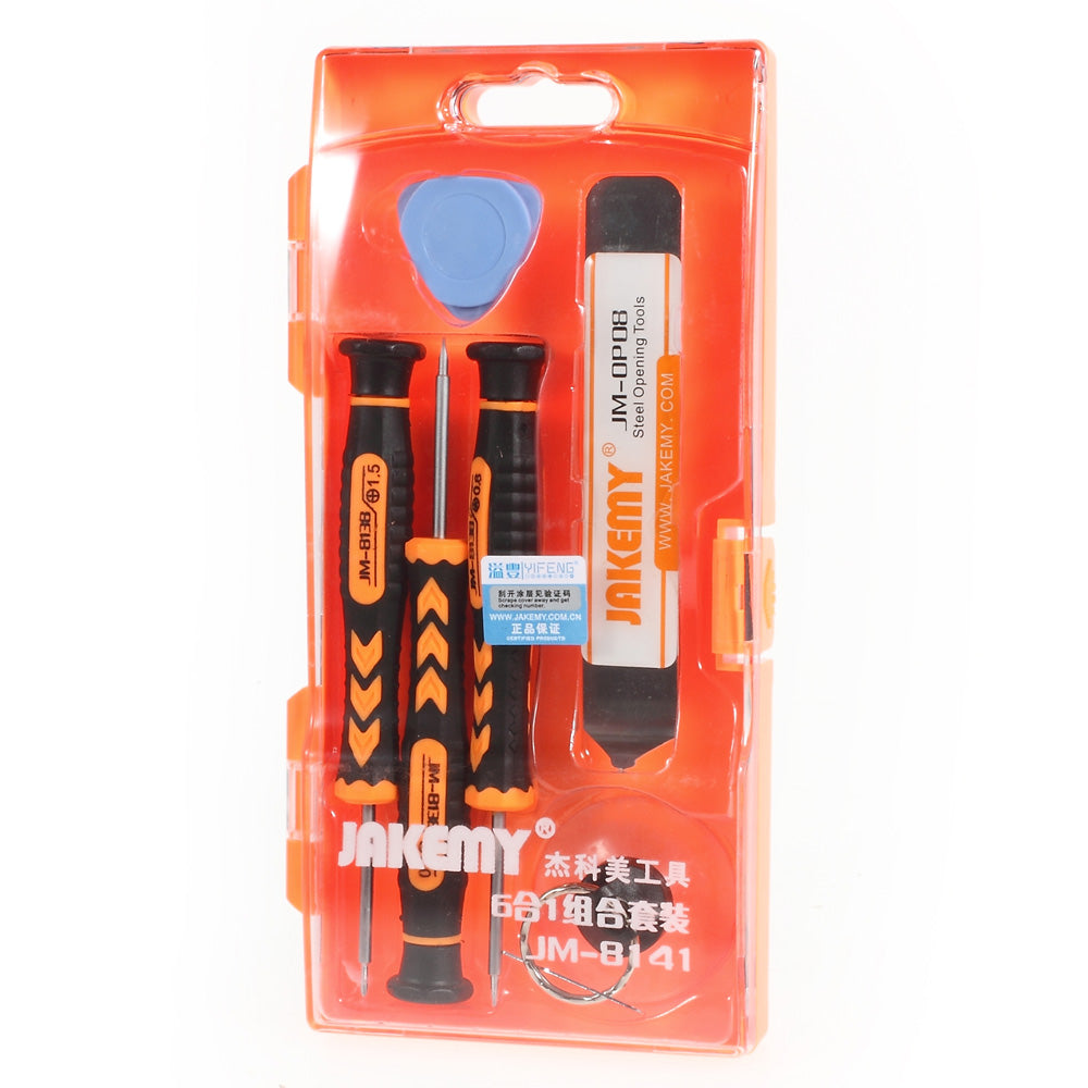 Jakemy JM-8141 Repair Open Tools Screwdriver Set for iPhone 6 6 Plus 5 5s 4 4s