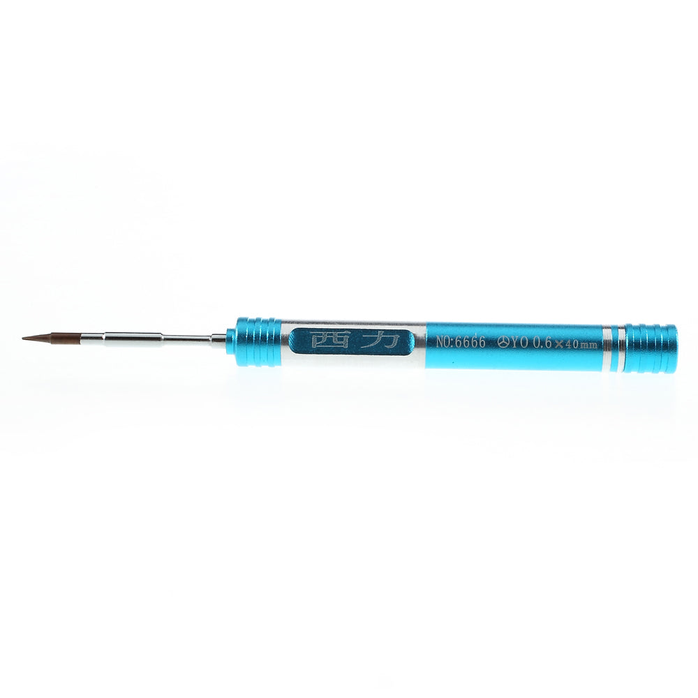 XILI 0.6 x 40mm Triangle Screwdriver Repair Tool for Apple Watch - Blue