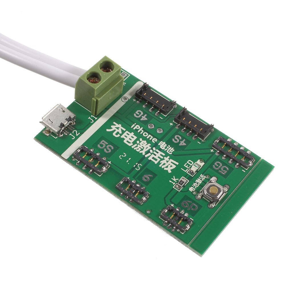 Battery Charging Activated Plate for iPhone 4/4s 5c/5s 6/6 Plus with Cable
