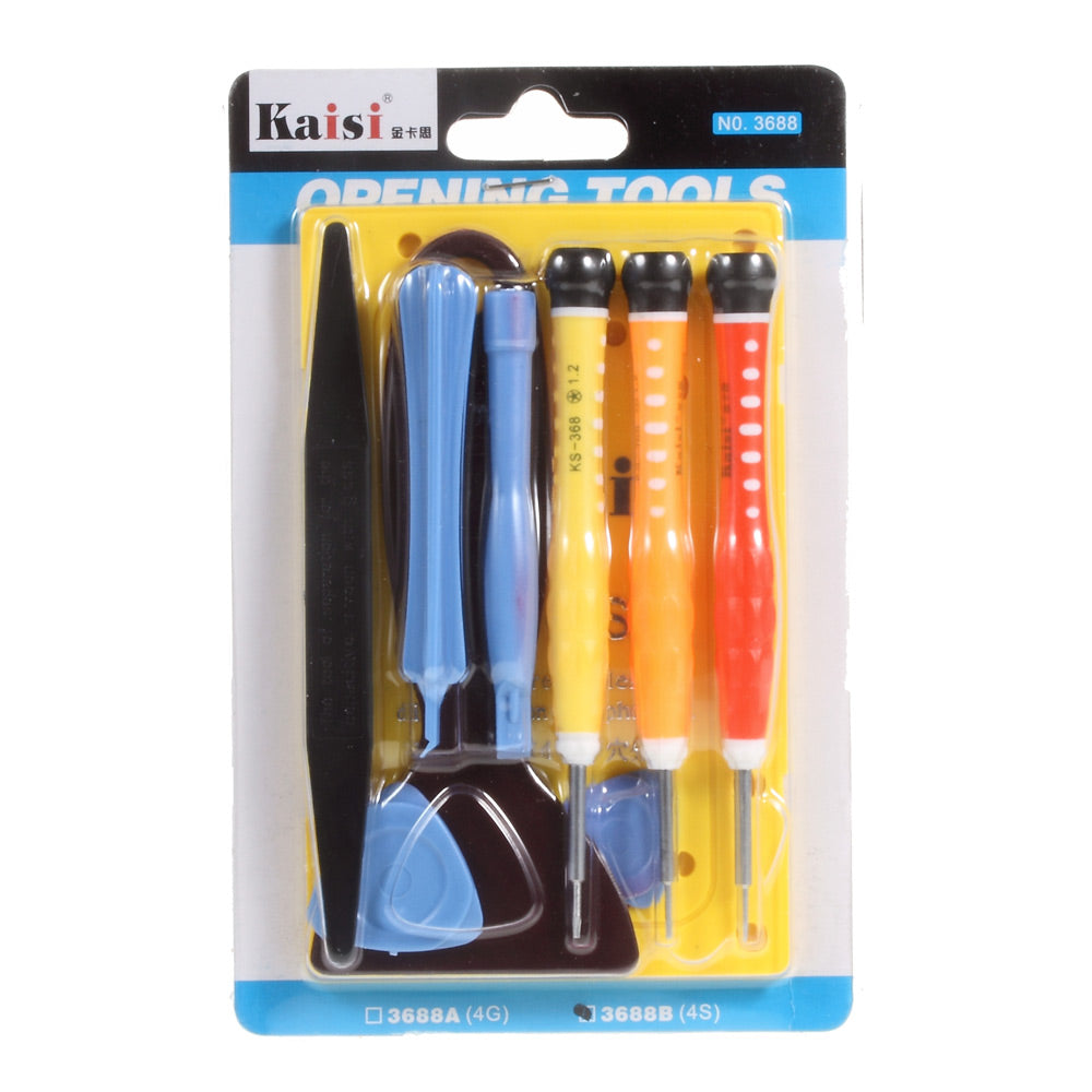 10 in 1 Opening Tool Screwdriver Repair Tool Set for iPhone 4 4S