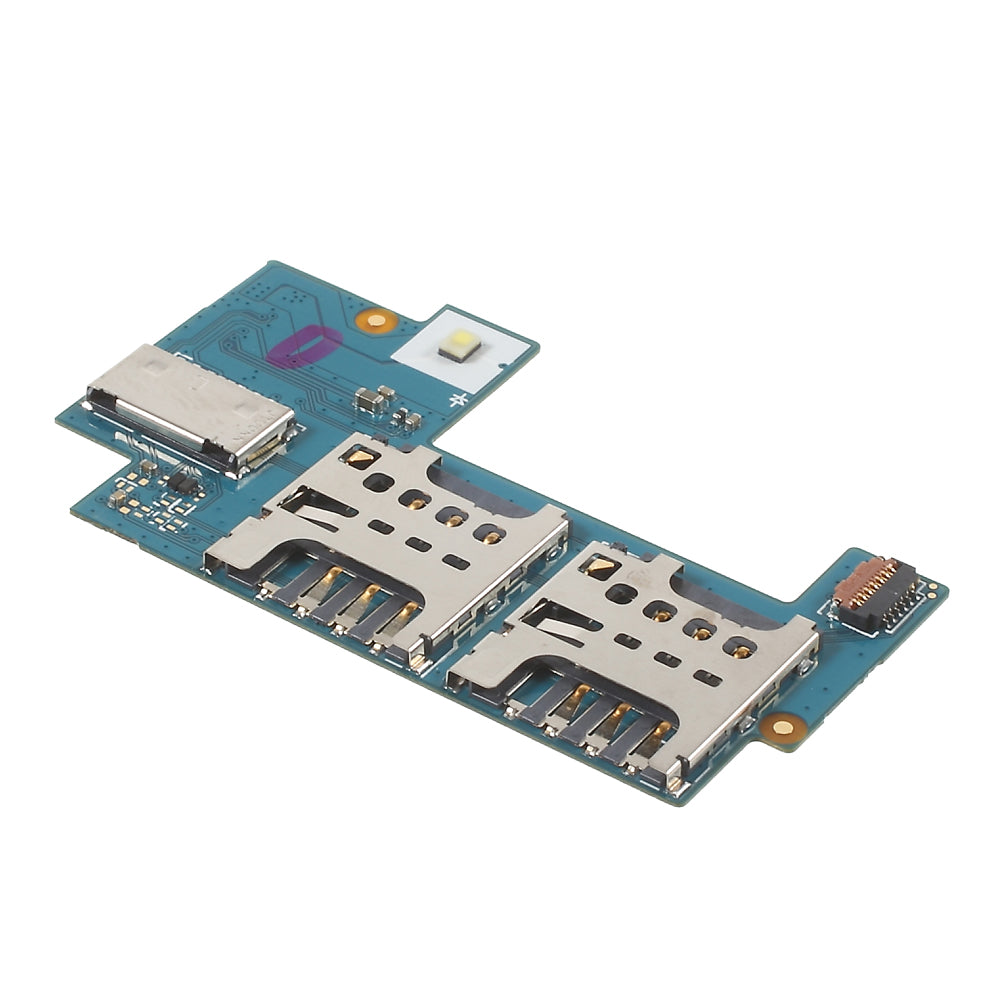 OEM SIM Card Reader Contact PCB Board Replacement for Sony Xperia C C2305 S39h