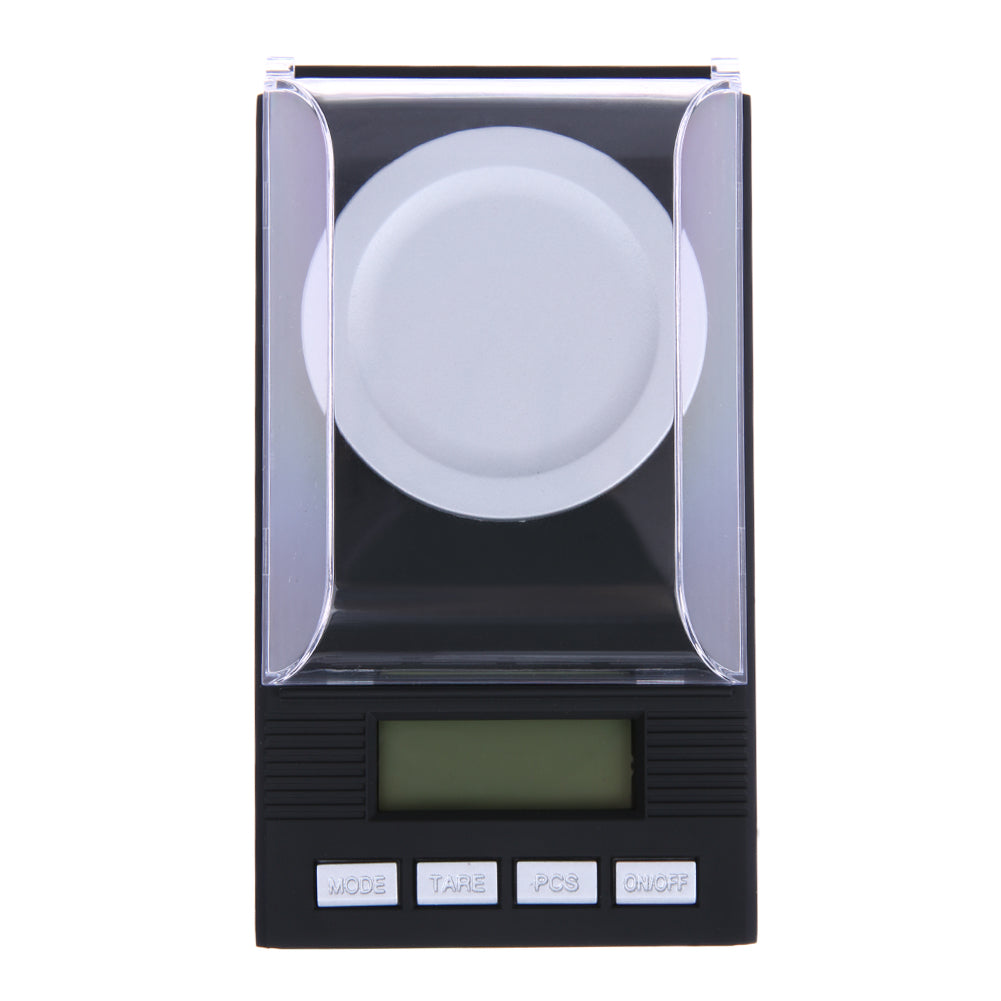 Portable 50g 0.001g Digital Jewelry Scale Digital Milligram Scale with Calibration Weights