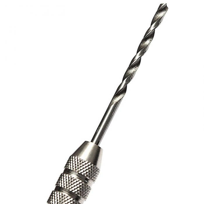 Mini Hand Drill + 10Pcs Twist Drill Bits Tool Kits