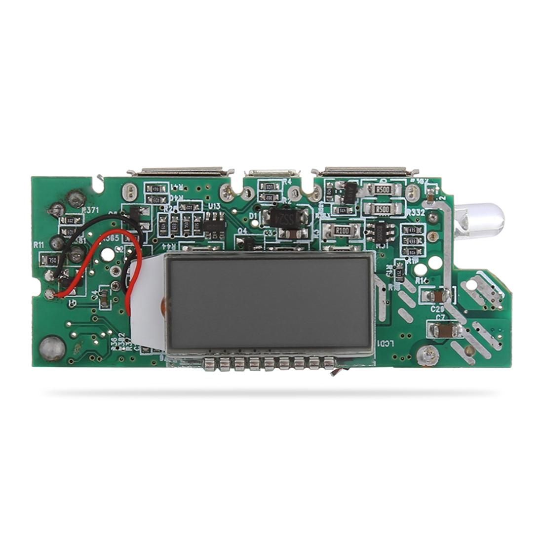 Dual USB Mobile Power Bank DIY Battery Charger PCB Board Boost Step Up Module