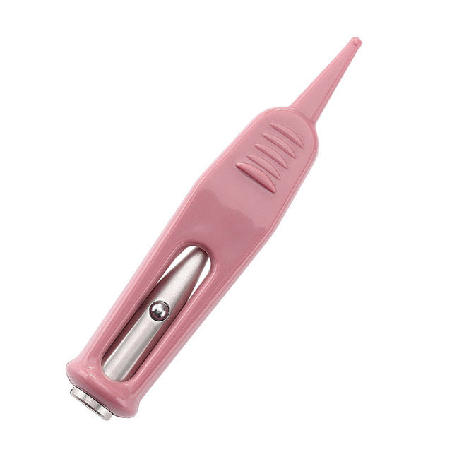 LED Light Ear/Navel/Nose Cleaning Clip Tweezers Booger Forceps