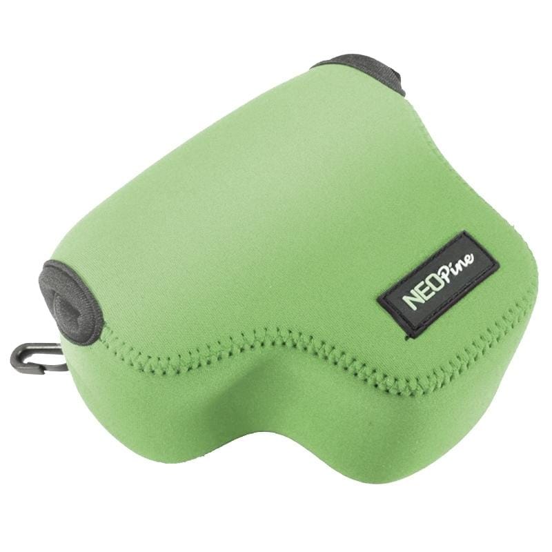 NEOpine Neoprene Shockproof Soft Case Bag with Hook for Canon PowerShot G3X Camera (Green)