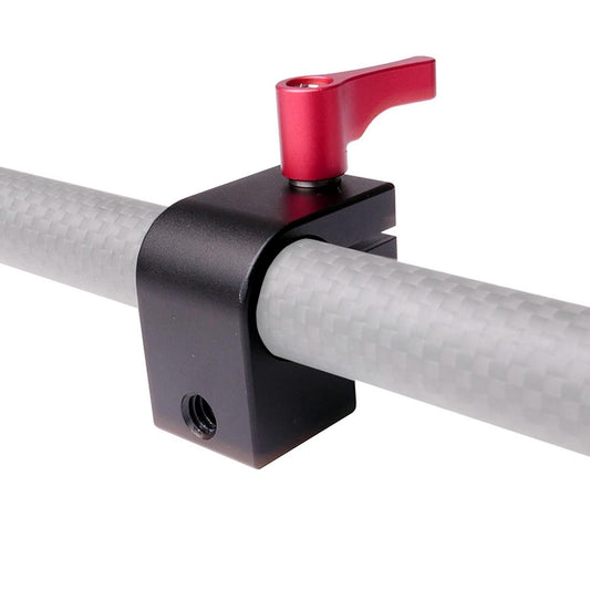 WARAXE 1960 Light Mount Stand Bracket 15mm Rod Clamp Holder (Black)