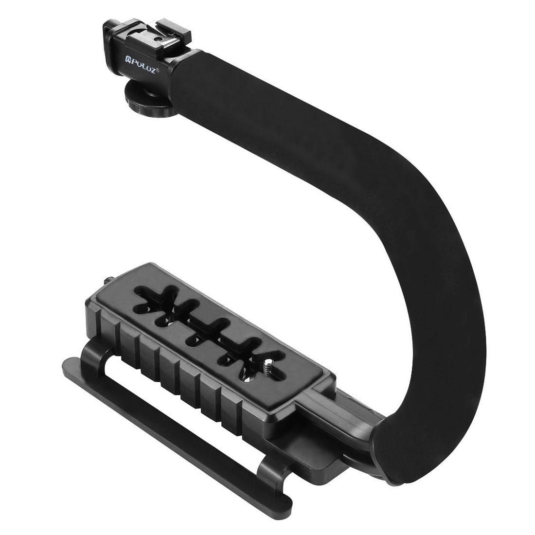 PULUZ U/C Shape Portable Handheld DV Bracket Stabilizer for All SLR Cameras and Home DV Camera (Style3)