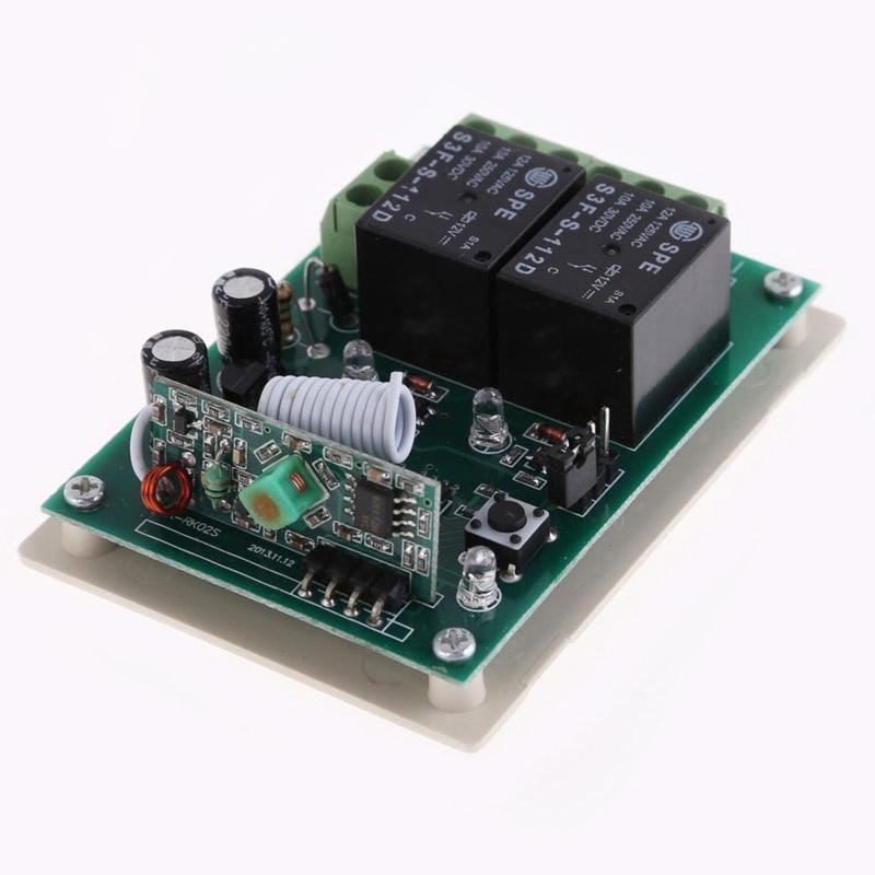 12V 2CH 200m RF Wireless Remote Control System Control + Switch Transmitter