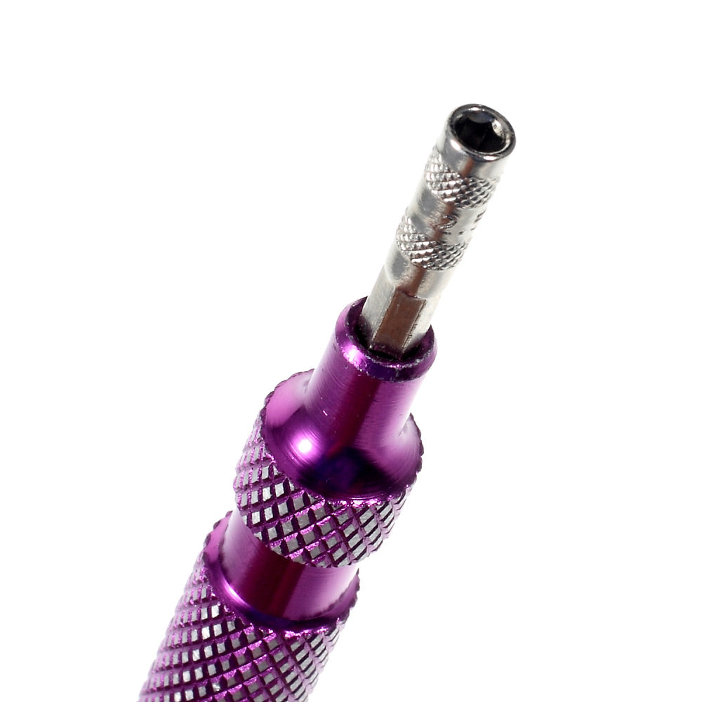 M2.5 Hexagonal Screw Remover Tool for iPhone 6s / 6s Plus Mainboard - Purple