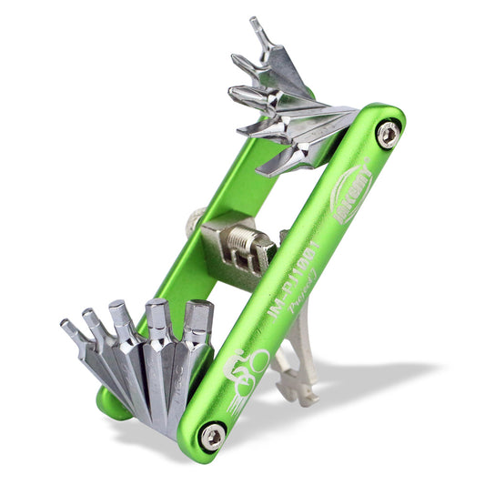 JAKEMY PJ-1001 11-in-1 Folding Bicycle Wrench Repair Tool