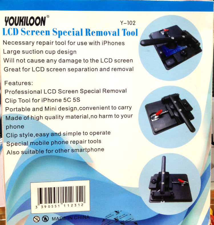 Professional LCD Screen Special Removal Clip Tool for iPhone 6s Plus/6s/6 Plus/6/5s/5/5c/4s/4
