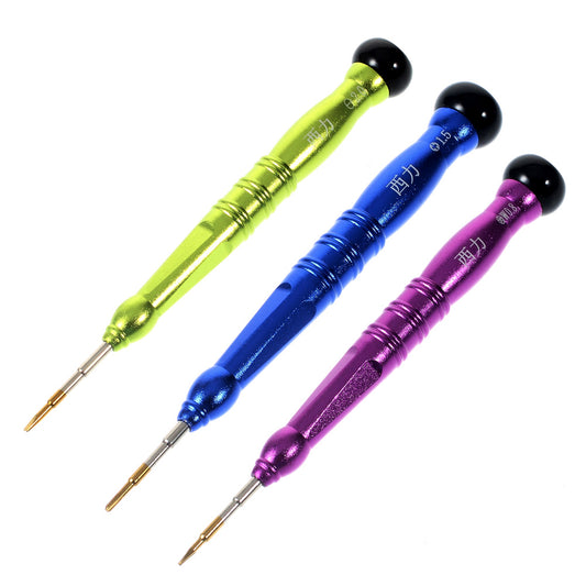 XILI 3 in 1 Philips / Flat / Pentagon Screwdriver Repair Tool for Apple Samsung