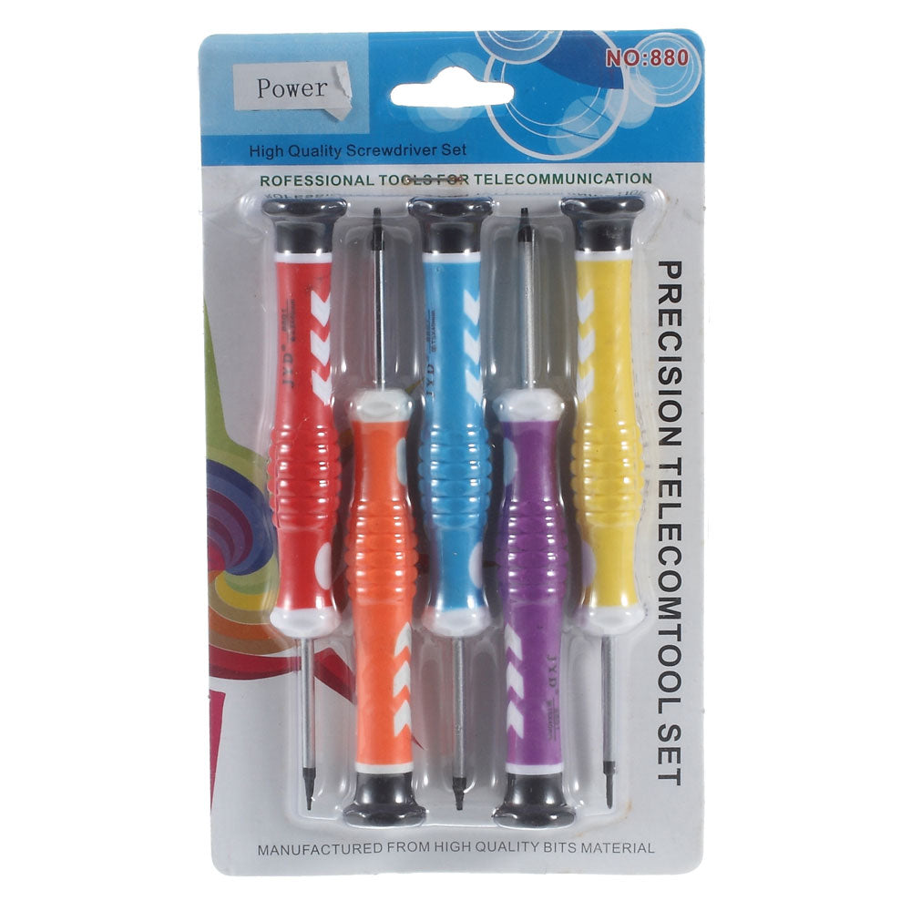 5 in 1 Precision Repair Open Tool Kit Screwdriver Set for Samsung HTC Motorola