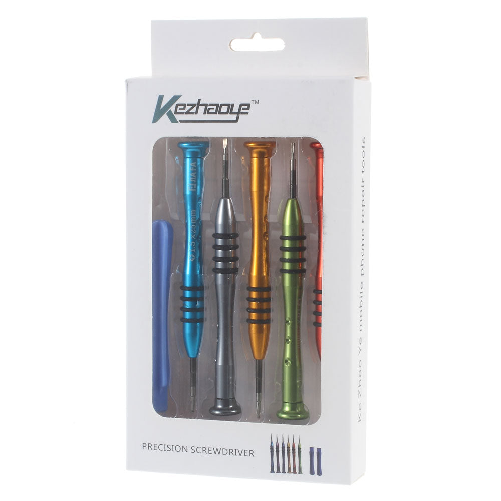 JF-860 7 in 1 Precision Repair Open Tool Kit Screwdriver Set for iPhone Samsung HTC Motorola