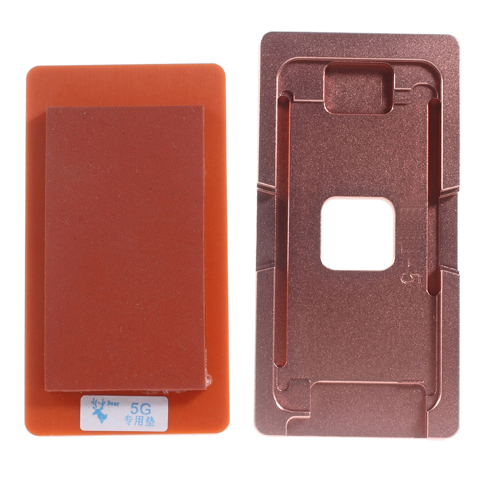 Front Screen Glass Lens with Frame Laminating Aligning Mould Kit for iPhone 5 5s