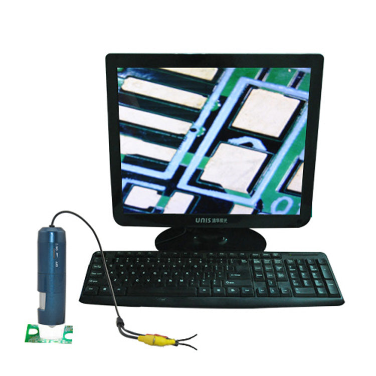 HOT PT01 5X-200X TV Output Digital Microscope for Windows Vista/XP - PAL / EU Plug