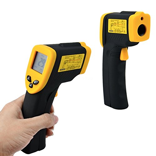 Professional Handheld Digital Thermometer Infrared IR Laser LCD Display (DT-380)