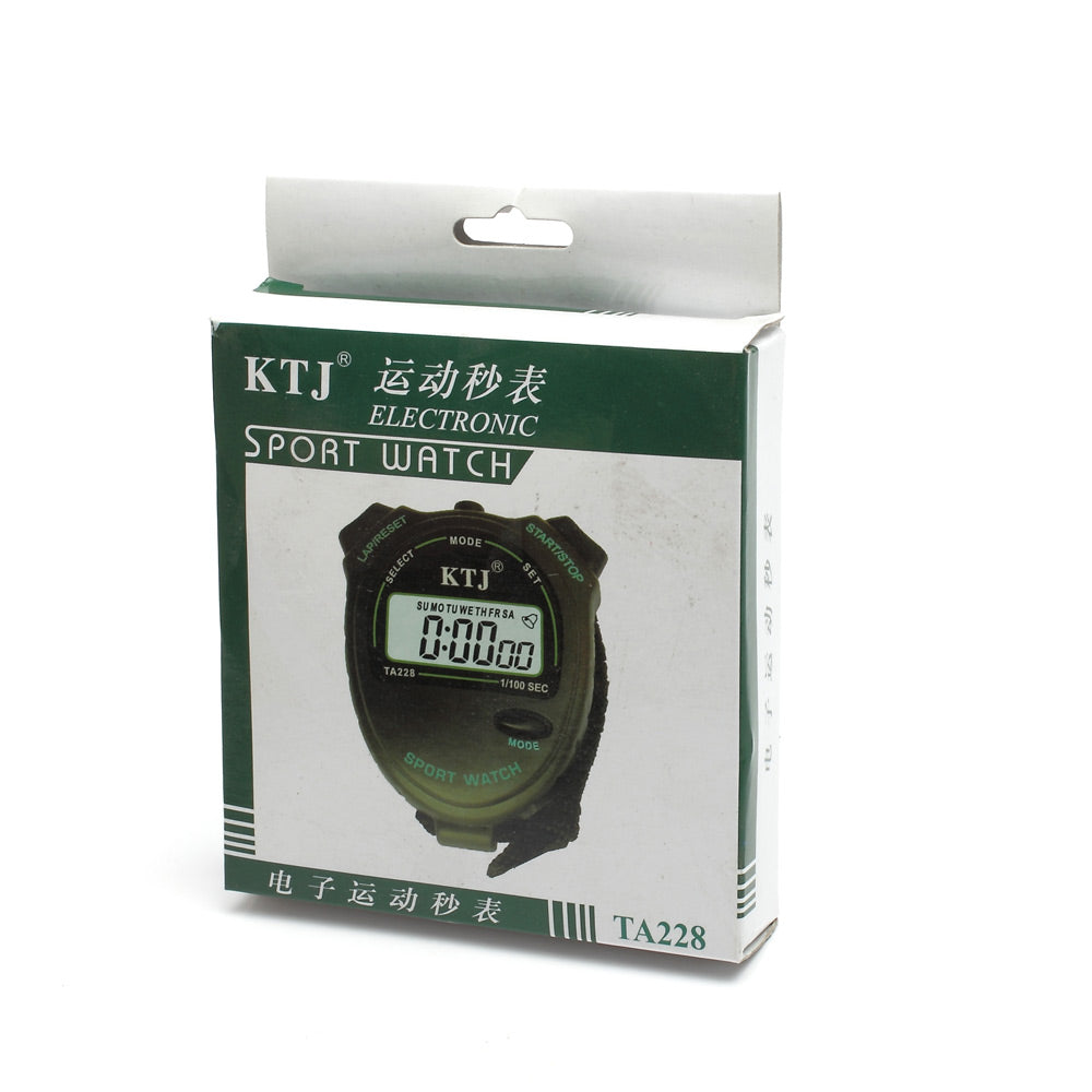 KTJ TA228 Professional Handheld Sports Watch Electronic Digital Stopwatch