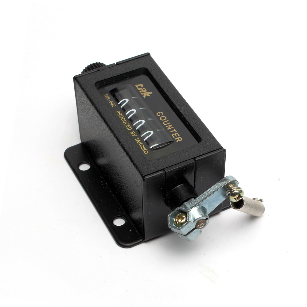 Mini 5 Digit Resettable Mechanical Pulling Stroke Tally Counter