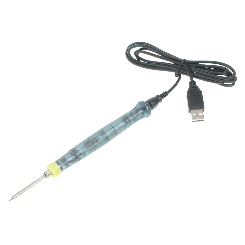 Portable 5V 8W USB Powered Soldering Iron Pen with Stand Tool Kit