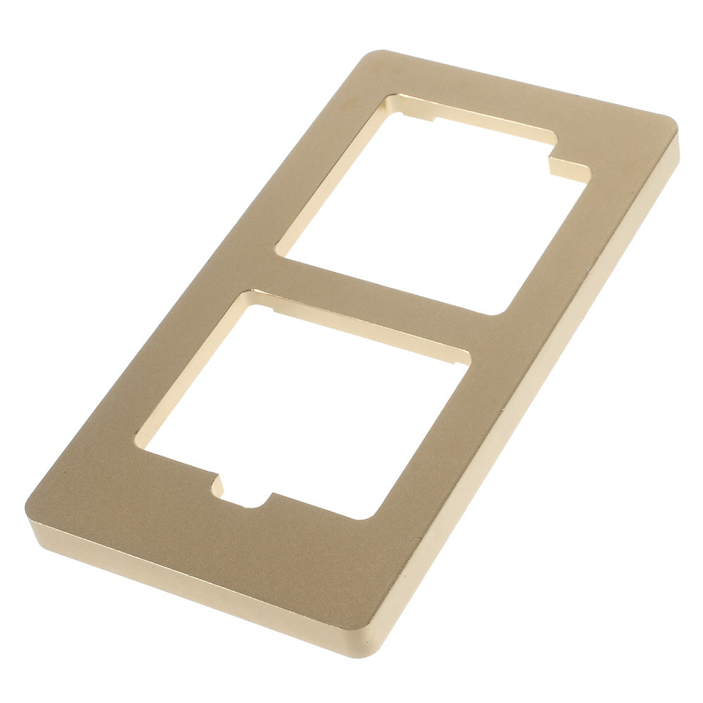 UV Glue LOCA LCD Alignment Aluminum Alloy Mould for iPhone 6s / 6 4.7inch