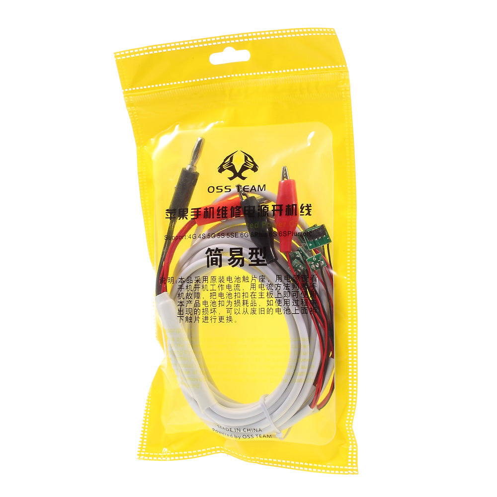 Cellphone Power On Battery Current Tester Cable for iPhone 6 Plus/6/5s/5/5c/4s/4