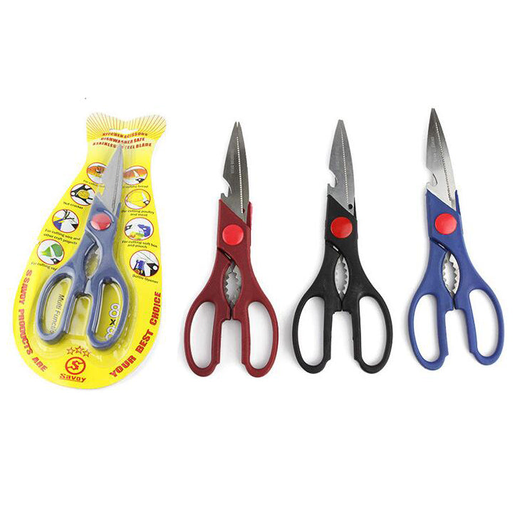 Multifunctional Kitchen Shears Scissors Beer Opener Nutcracker