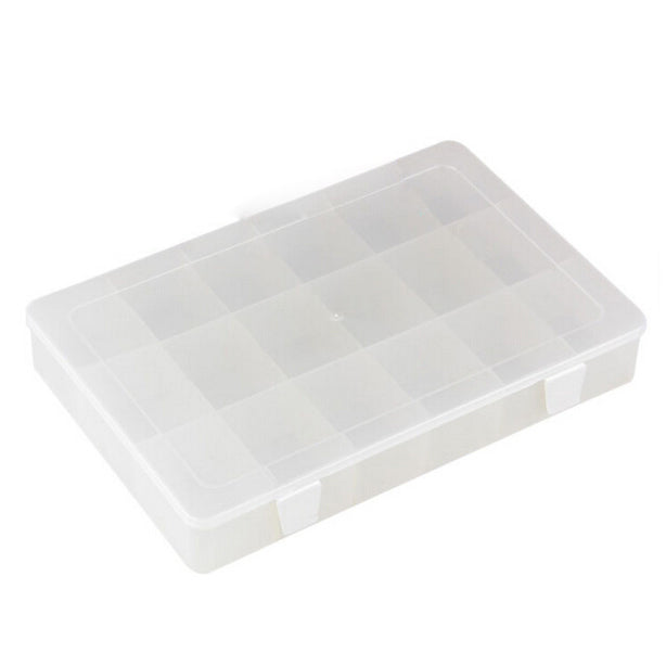 Components Repair Parts Storage Box 18 Compartments Trays