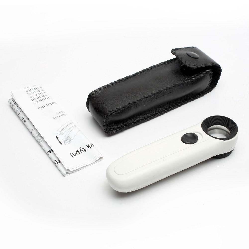 Magnifier with LED for Jewel Appraisal Book Reading