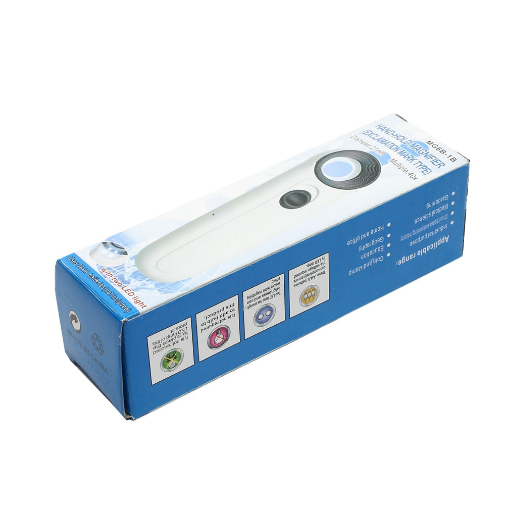 Magnifier with LED for Jewel Appraisal Book Reading