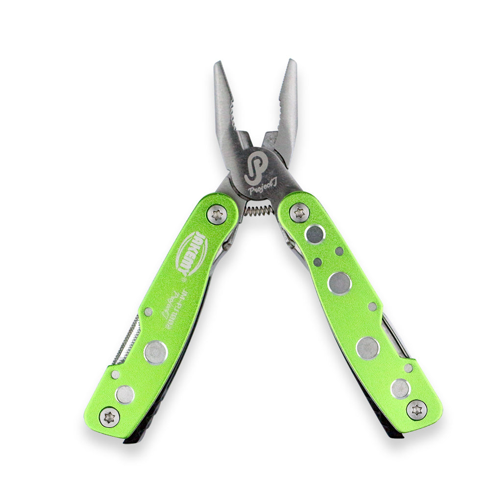 Jakemy PJ-1002 9-In-1 Multifunctional Outdoor Tool Kit with Plier/Knife/Saw/Flier/Screwdriver