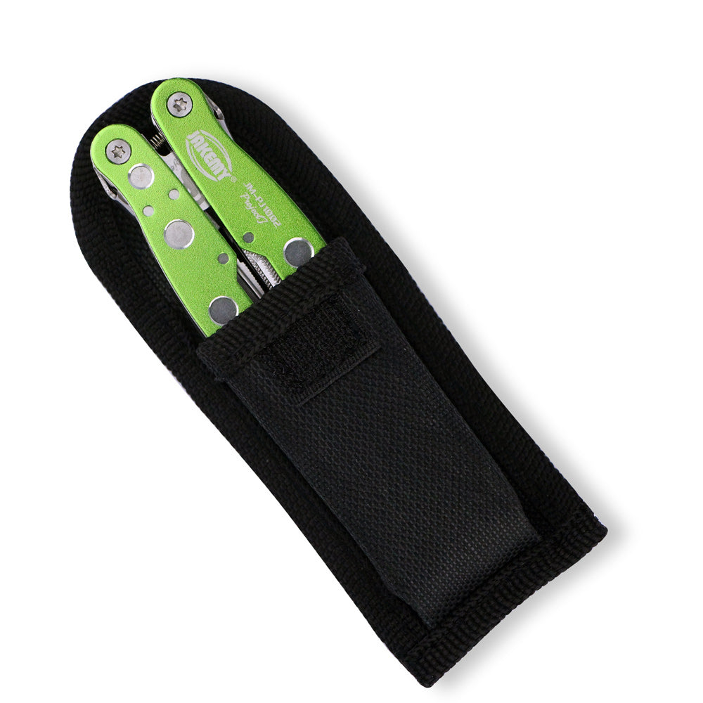 Jakemy PJ-1002 9-In-1 Multifunctional Outdoor Tool Kit with Plier/Knife/Saw/Flier/Screwdriver