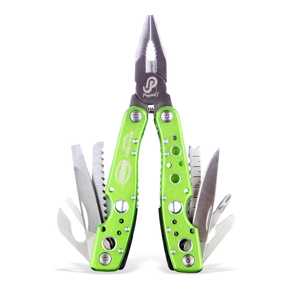 Jakemy PJ-1003 9-In-1 Outdoor Multifunctional Tool Kit with Plier/Knife/Saw/Flier/Screwdriver