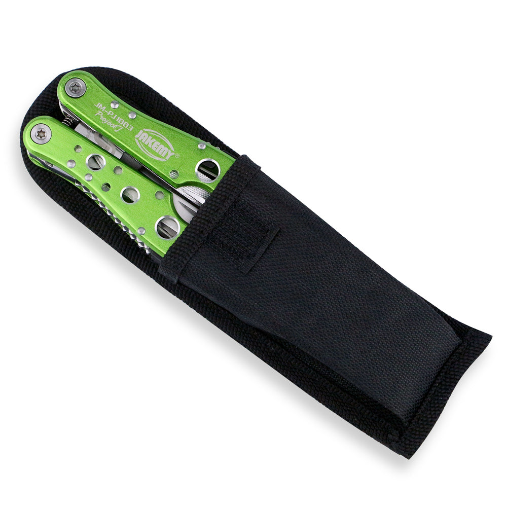 Jakemy PJ-1003 9-In-1 Outdoor Multifunctional Tool Kit with Plier/Knife/Saw/Flier/Screwdriver