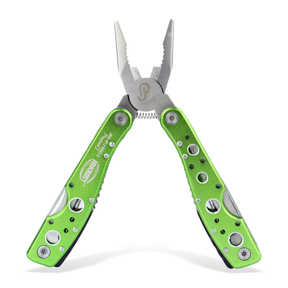 Jakemy PJ-1003 9-In-1 Outdoor Multifunctional Tool Kit with Plier/Knife/Saw/Flier/Screwdriver