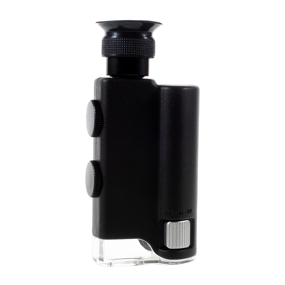 200X-240X Loupe LED High Definition Wide Angle Microscope Currency Detecting Magnifier