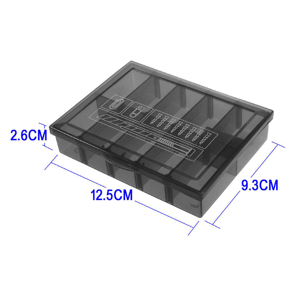 Detachable Plastic Repair Parts Tool Storage Box Case with 10 Compartments