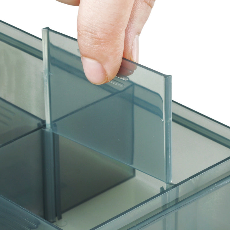 Detachable Plastic Repair Parts Tool Storage Box Case with 10 Compartments