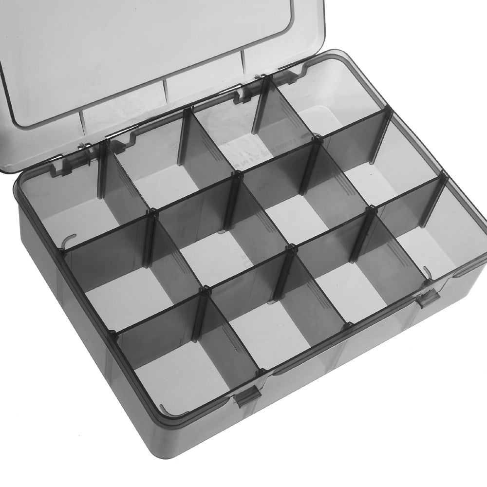 Detachable Plastic Tool Components Storage Box with 18 Compartments