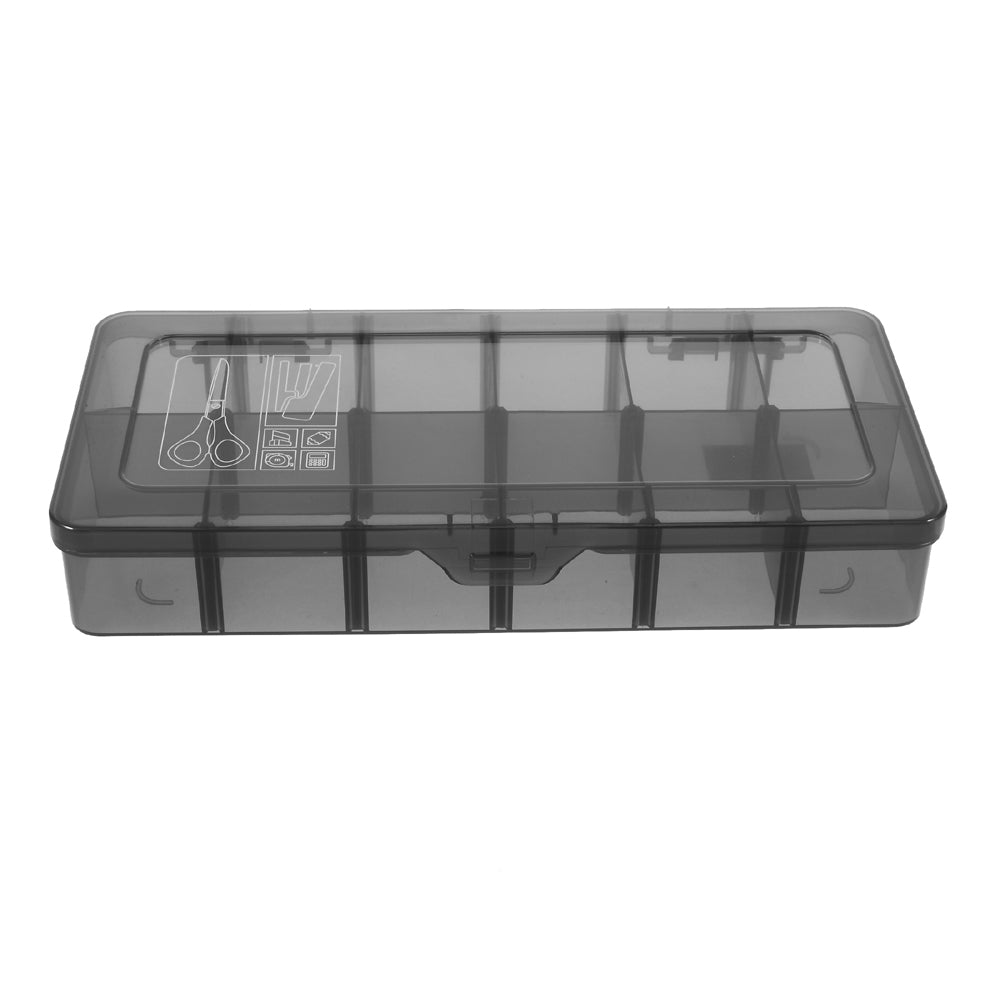Detachable Plastic Tool Components Container Box Case with 12 Compartments