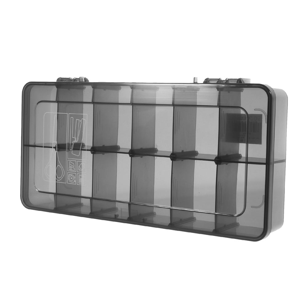 Detachable Plastic Tool Components Container Box Case with 12 Compartments