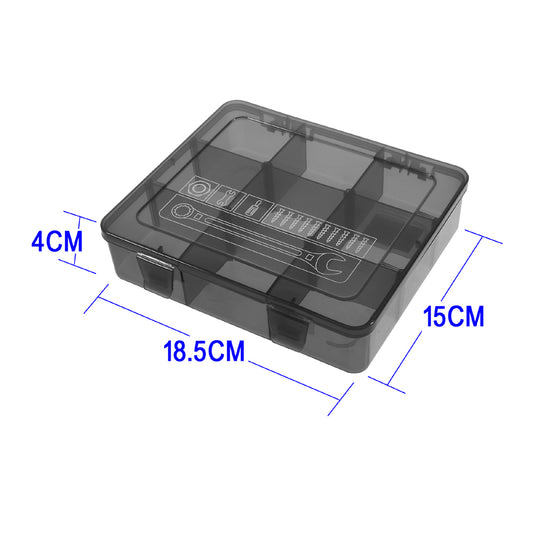 Detachable Components Repair Parts Storage Box 9 Compartments Trays