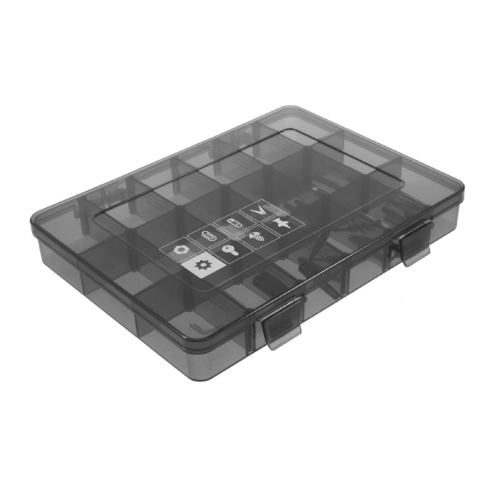 Detachable Components Repair Parts Storage Box 12 Compartments Trays