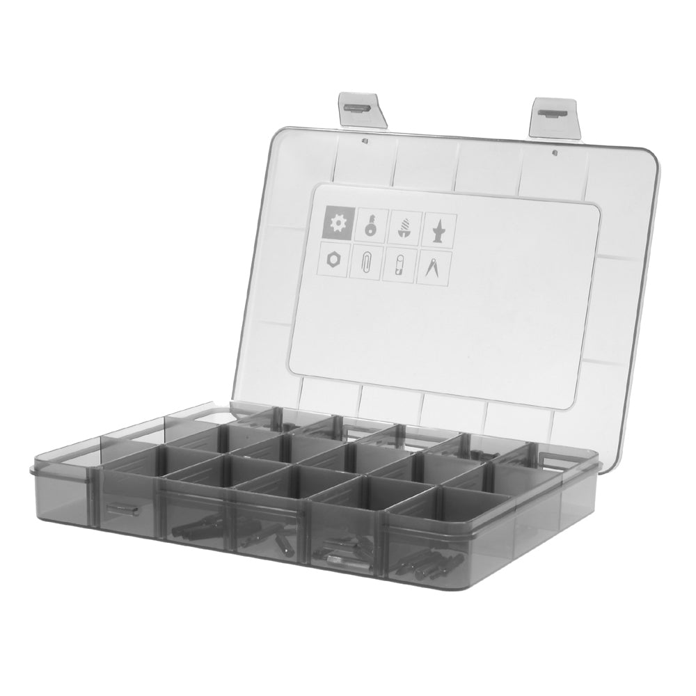Detachable Components Repair Parts Storage Box 12 Compartments Trays